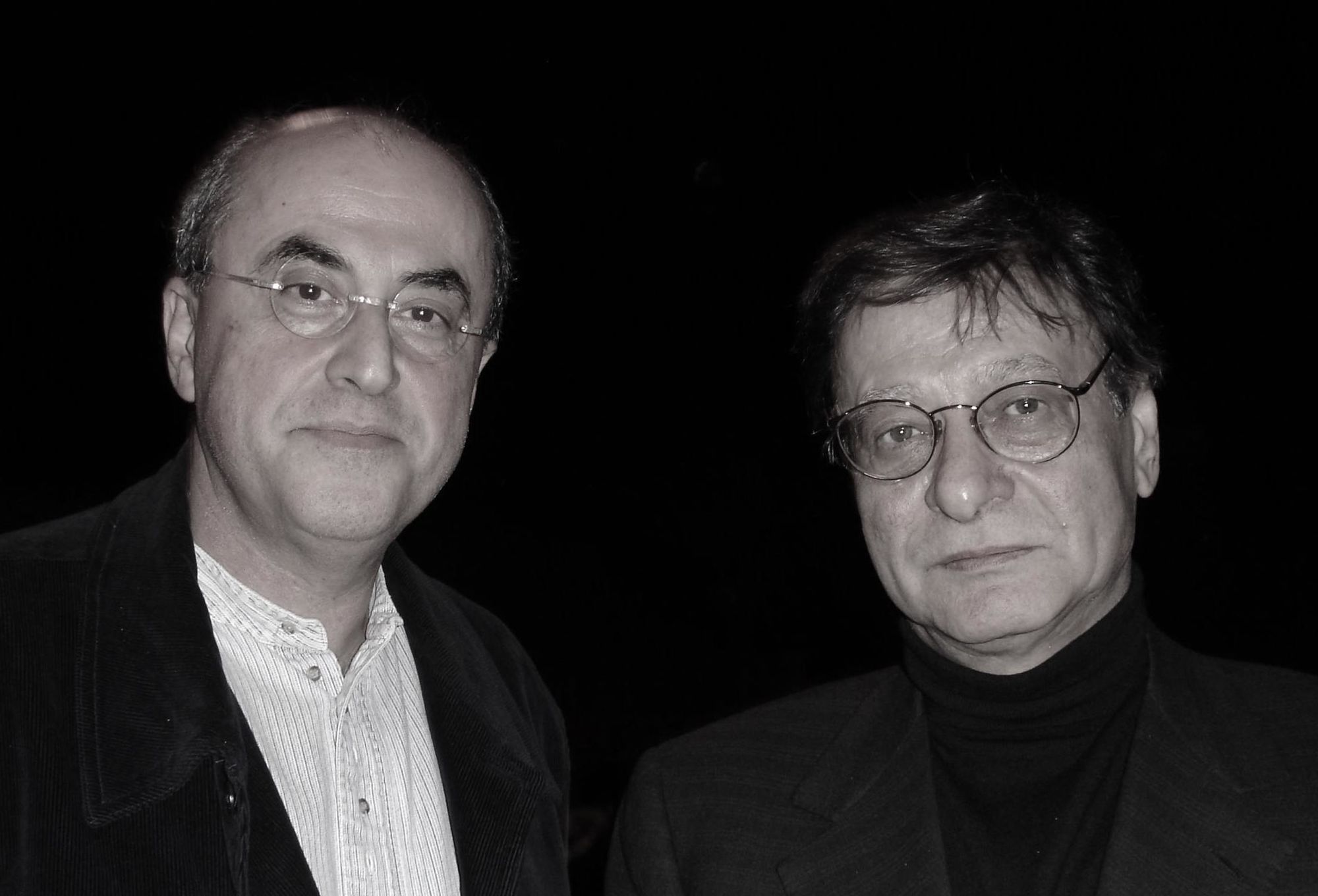 Elias Sanbar et Mahmoud Darwich