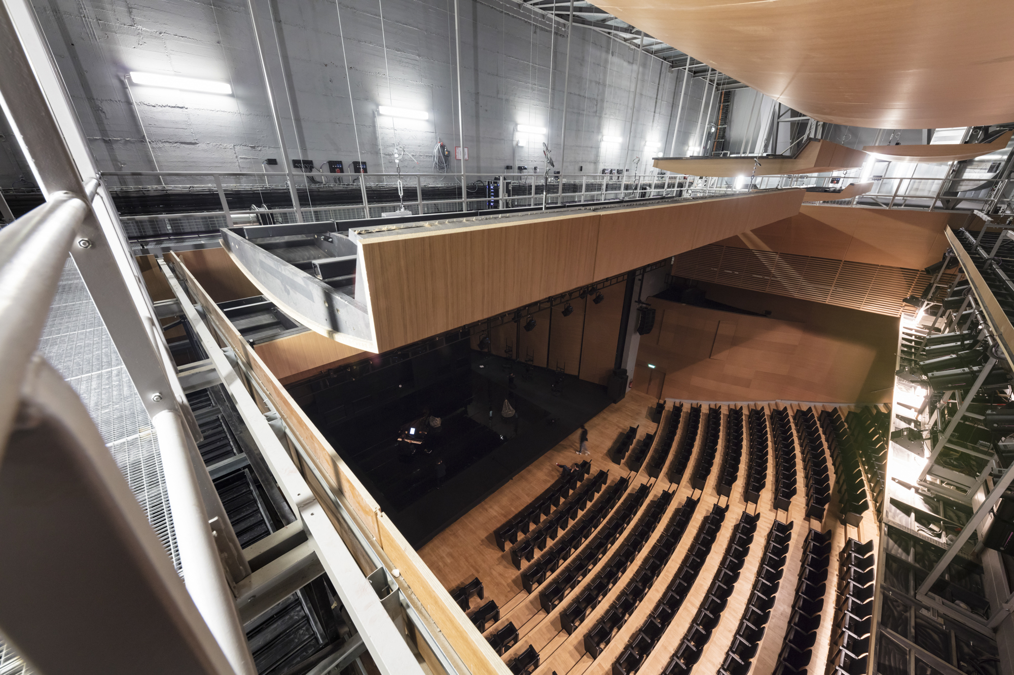 Montage de la conque acoustique