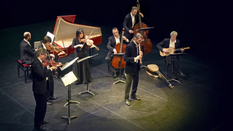 Les musiciens de Saint-Julien sur scène