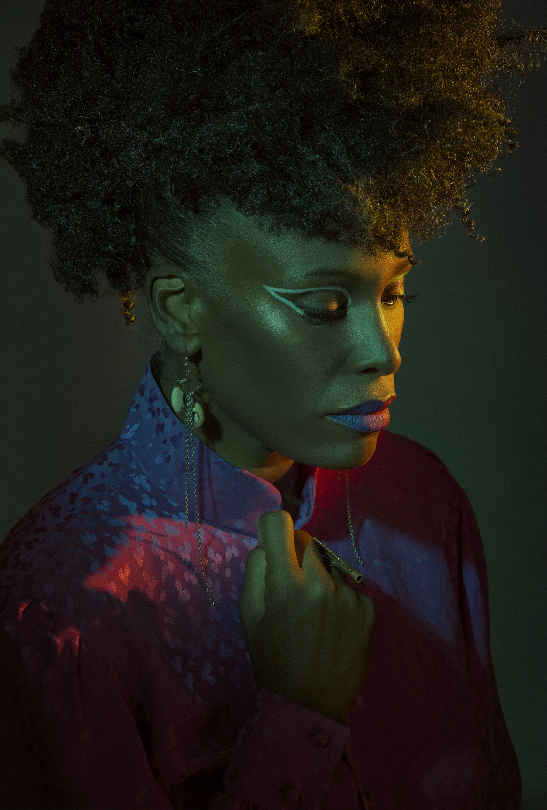 portrait de Sandra Nkake - concert